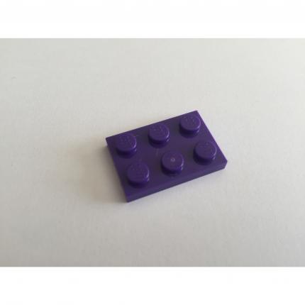 Plate 2x3 violet foncé 4225142 pièce détachée Lego