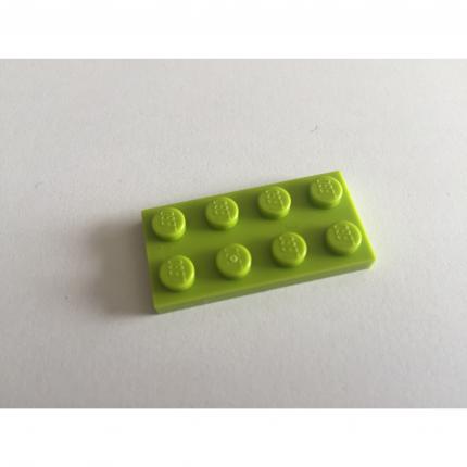 Plate 2x4 vert 4537936 pièce détachée Lego