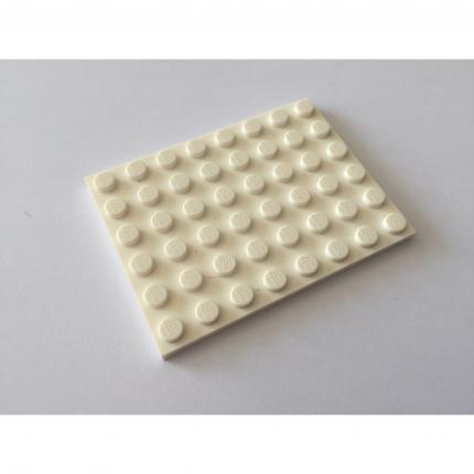 Plate blanche 6x8 303601 pièce détachée Lego