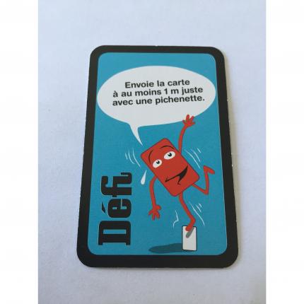 CARTE DÉFI NUMÉRO 10 LE JEU DES 7 FAMILLES INCOLLABLES RAVENSBURGER