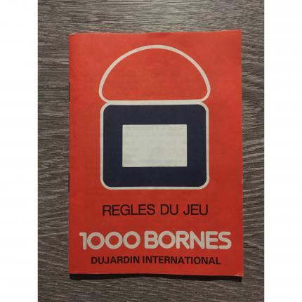 RÈGLE DU JEU NOTICE PIÈCE DÉTACHÉE 1000 BORNES CLASSIQUE DUJARDIN