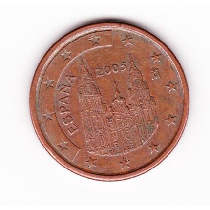 Pièce de monnaie 5 cent centimes euro Espagne 2005