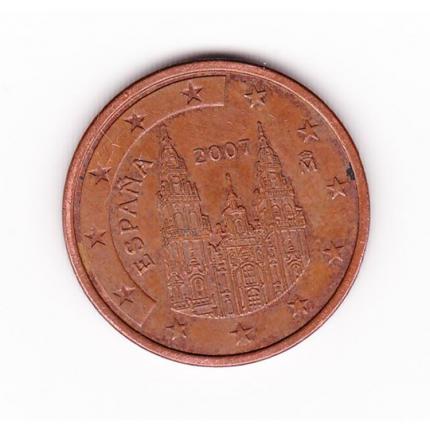 Pièce de monnaie 5 cent centimes euro Espagne 2007