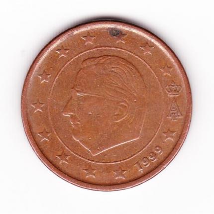 Pièce de monnaie 5 cent centimes euro Belgique 1999