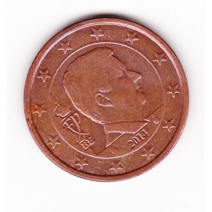 Pièce de monnaie 5 cent centimes euro Belgique 2014