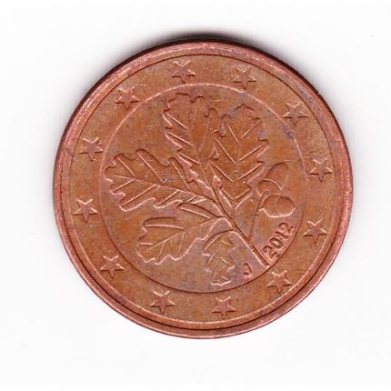 Pièce de monnaie 5 cent centimes euro Allemagne 2012