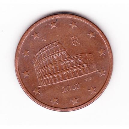 Pièce de monnaie 5 cent centimes euro Italie 2002