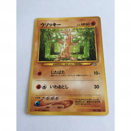 185 - Carte pokémon japonaise pocket monsters Simularbre no. 185 commune neo genesis