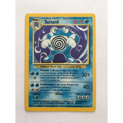 13/102 - Carte pokémon Tartard 13/102 rare holographique set de base wizards 1995