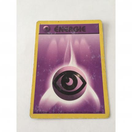 101/102 - Carte pokémon énergie psy 101/102 set de base wizards 1995 état moyen