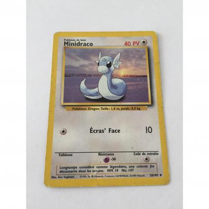 26/102 - Carte Pokemon MINIDRACO 26/102 peu commune Set de Base Wizard Française