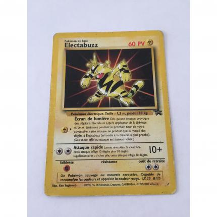 2 - Carte pokémon Electabuzz Elektek 2 promo wizards 1995 Française