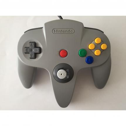 Manette console Nintendo 64 N64 NUS-005 fonctionnelle officielle grise