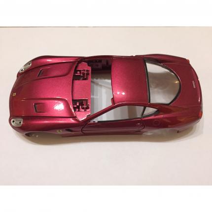 Carcasse carrosserie châssis pièce détachée miniature Maisto Ferrari 599 1/24