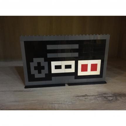 CREATION PIXEL ART LEGO MANETTE CONSOLE DE JEU NINTENDO NES