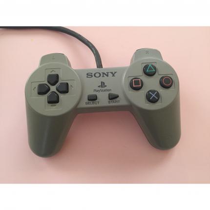 manette officielle grise Playstation 1 PS1 sony sans joystick SCPH-1080