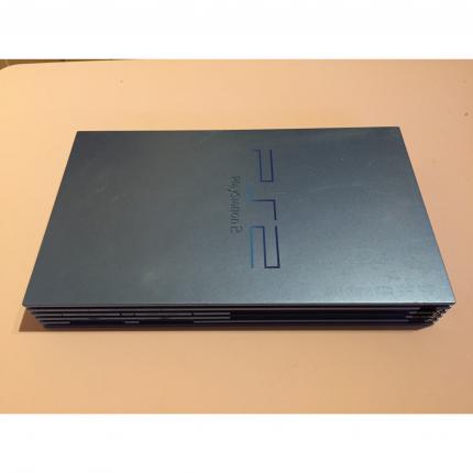 plasturgie coque du dessus aqua blue bleu console Playstation 2 PS2 SCPH-50004