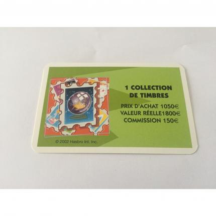 CARTE ACQUISITION 1 COLLECTION DE TIMBRE PIÈCE DÉTACHÉE LA BONNE PAYE NOUVELLE EDITION HASBRO