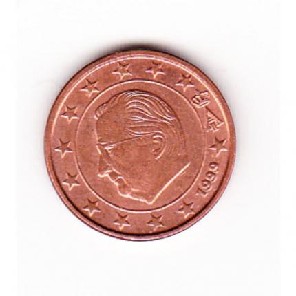 Pièce de monnaie 1 cent centime euro Belgique 1999
