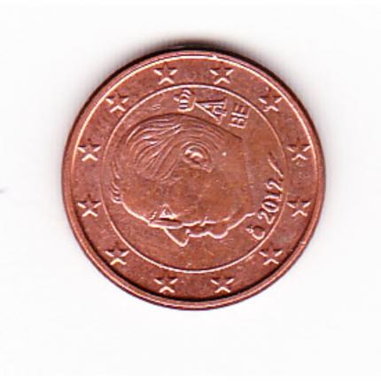 Pièce de monnaie 1 cent centime euro Belgique 2012