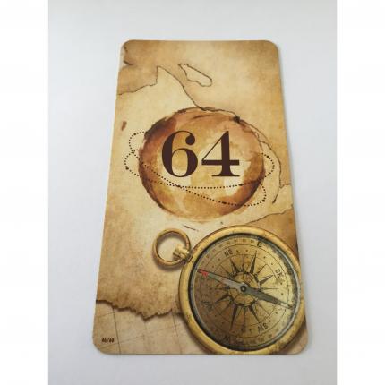 CARTE 46/60 LE TOUR DU MONDE EN 80 MINUTES PIECE DETACHEE JEU DE SOCIETE UNLOCK MYTHIC ADVENTURES