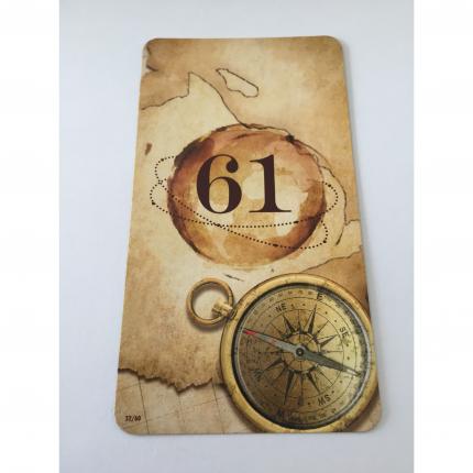 CARTE 52/60 LE TOUR DU MONDE EN 80 MINUTES PIECE DETACHEE JEU DE SOCIETE UNLOCK MYTHIC ADVENTURES