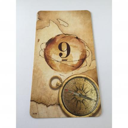 CARTE 53/60 LE TOUR DU MONDE EN 80 MINUTES PIECE DETACHEE JEU DE SOCIETE UNLOCK MYTHIC ADVENTURES