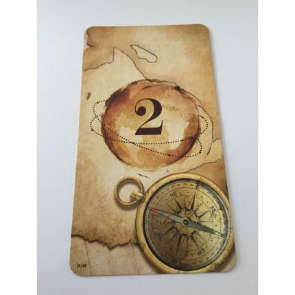 CARTE 54/60 LE TOUR DU MONDE EN 80 MINUTES PIECE DETACHEE JEU DE SOCIETE UNLOCK MYTHIC ADVENTURES