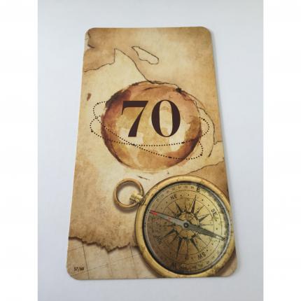 CARTE 57/60 LE TOUR DU MONDE EN 80 MINUTES PIECE DETACHEE JEU DE SOCIETE UNLOCK MYTHIC ADVENTURES