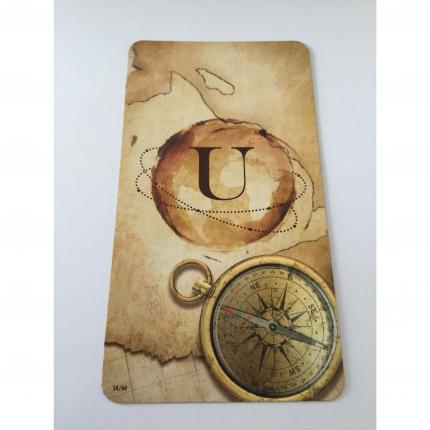 CARTE 58/60 LE TOUR DU MONDE EN 80 MINUTES PIECE DETACHEE JEU DE SOCIETE UNLOCK MYTHIC ADVENTURES