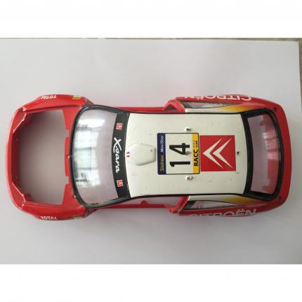 Carcasse carrosserie pièce miniature Solido Citroën Xsara wrc 1/18 diorama