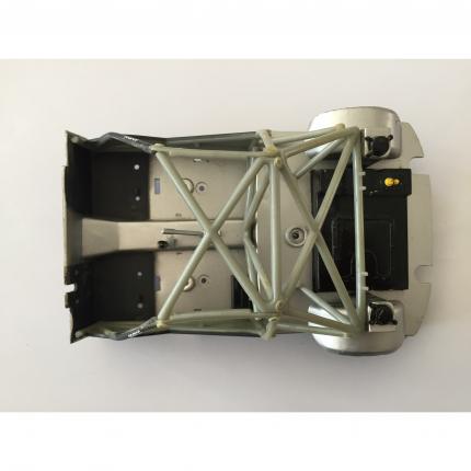 Châssis arceau pièce détachée miniature Solido Peugeot 206 wrc 2 1/18 diorama