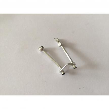 Levier de vitesse 2 pièce détachée miniature Mercedes benz SSK 1928 1/18 burago