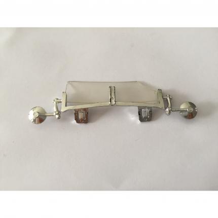 Support + pare-brise pièce miniature Mercedes benz SSK 1928 1/18 burago BBurago