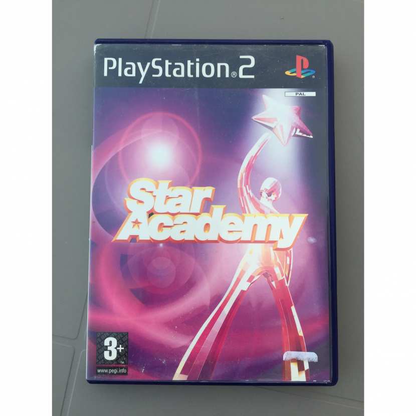 BOITE SEULE JEU STAR ACADEMY CONSOLE PLAYSTATION 2 PS2