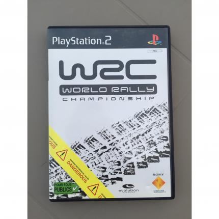 BOITE SEULE JEU WRC WORLD RALLY CHAMPIONSHIP CONSOLE PLAYSTATION 2 PS2