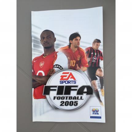 NOTICE SEULE JEU FIFA FOOTBALL 2005 SLES-52560 CONSOLE PLAYSTATION 2 PS2