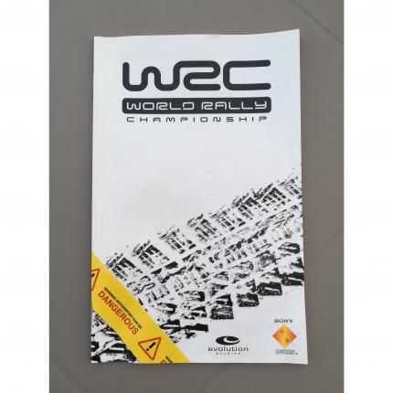 NOTICE SEULE JEU WRC WORLD RALLY CHAMPIONSHIP SCES-50139 PLAYSTATION 2 PS2