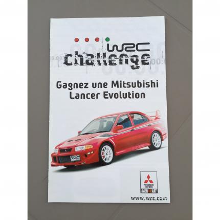 PUB SEULE JEU WRC CHALLENGE SCES-50139 PLAYSTATION 2 PS2
