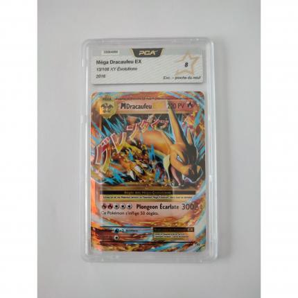 Carte pokémon M dracaufeu EX 13/108 holographique XY12 evolutions PCA 8 Excellent proche du neuf