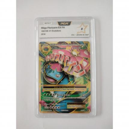 Carte pokémon Mega Florizarre EX 100/108 ultra rare holographique XY XY12 évolutions PCA 8 Excellent proche du neuf