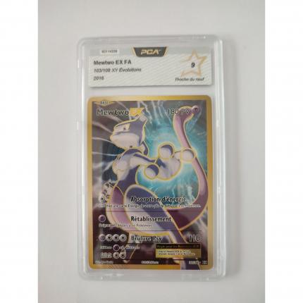 103/108 Carte pokémon Mewtwo EX 103/108 ultra rare holographique XY12 XY évolutions PCA 9 proche du neuf