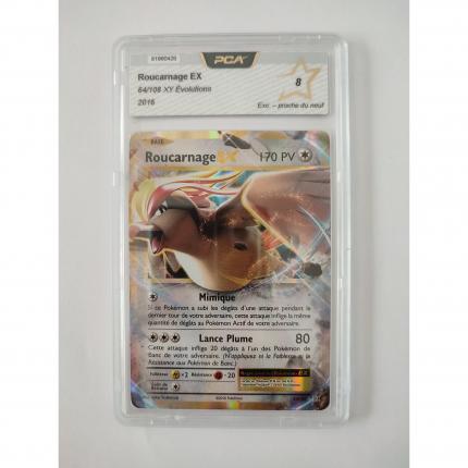 64/108 Carte pokémon roucarnage ex rare holographique 64/108 XY XY12 evolutions PCA 8 excellent proche du neuf