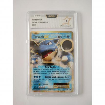 21/108 Carte pokémon Tortank EX 21/108 ultra rare holographique XY XY12 evolutions PCA 9 neuf