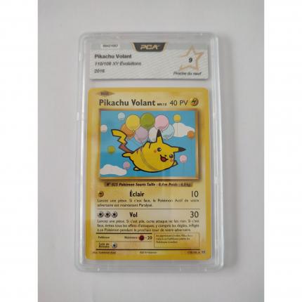 110/108 Carte pokémon Pikachu volant 110/108 rare secrète XY12 XY evolutions PCA 9 proche du neuf