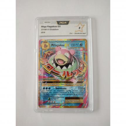 27/108 Carte pokémon Mega flagadoss ex 27/108 ultra rare holographique XY evolutions PCA 8 excellent proche du neuf