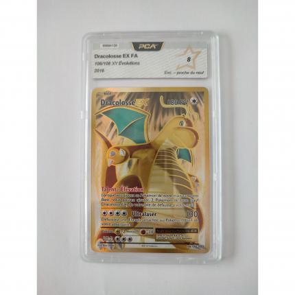 106/108 Carte pokémon Dracolosse EX 106/108 ultra rare holographique XY12 evolutions PCA 8 excellent proche du neuf