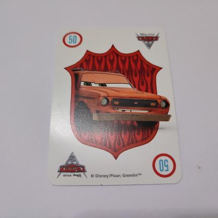 Carte limite vitesse 50 Grem jeu 1000 mille bornes cars 2 Dujardin Disney Pixar