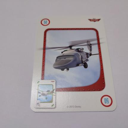 Carte limite vitesse 50 pièce jeu 1000 mille bornes planes Dujardin Disney