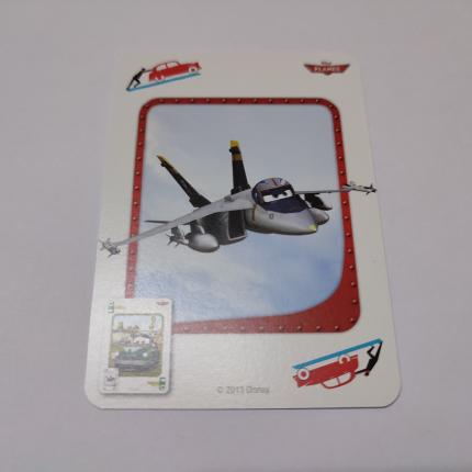 Carte panne essence Bravo pièce jeu 1000 mille bornes planes Dujardin Disney